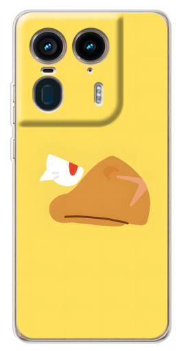 Чехол с картинкой "Gold Crow" для Motorola Edge 50 Ultra