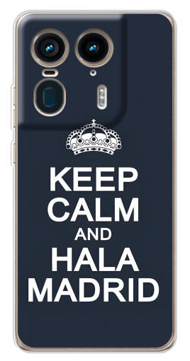 Чехол с принтом "Hala Madrid" для Motorola Edge 50 Ultra