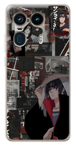 Чехол с печатью "Итачи комиксы" для Motorola Edge 50 Ultra