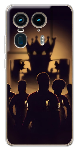 Чехол с картинкой "Команда Ливерпуль" для Motorola Edge 50 Ultra