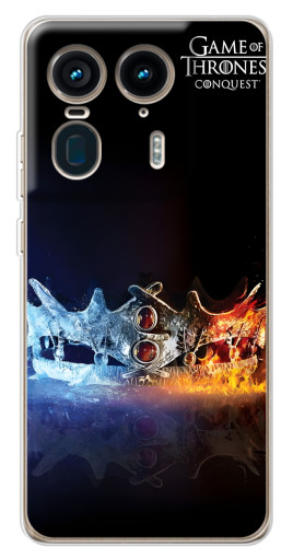 Чехол с принтом "Корона" для Motorola Edge 50 Ultra