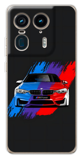 Силиконовый чехол с изображением "Красочный BMW" для Motorola Edge 50 Ultra