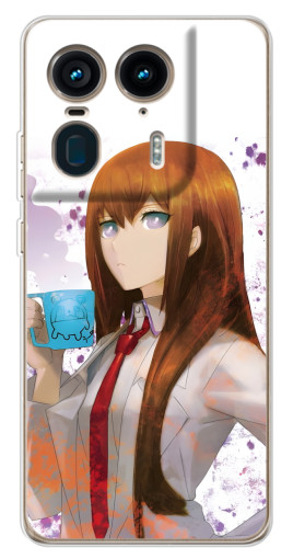 Чехол с печатью "Курису с чашкой" для Motorola Edge 50 Ultra
