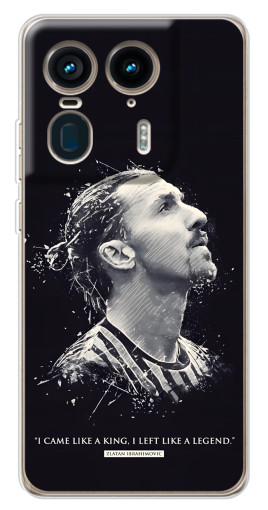 Чехол с картинкой "Легенда Ибрагимович" для Motorola Edge 50 Ultra