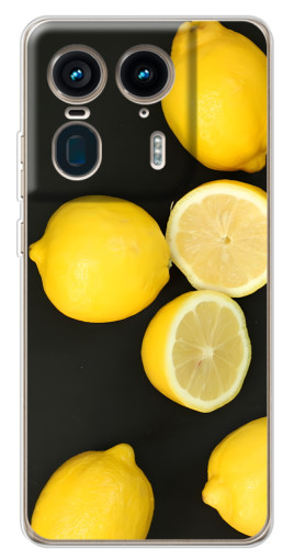 Чехол с принтом "Лимонный стиль" для Motorola Edge 50 Ultra