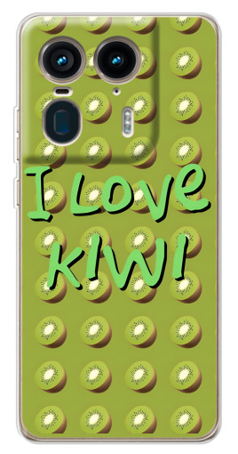 Чехол с печатью "Love Kiwi" для Motorola Edge 50 Ultra