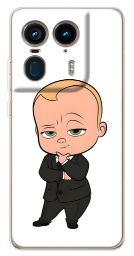 Чехол с печатью "Маленький Босс" для Motorola Edge 50 Ultra