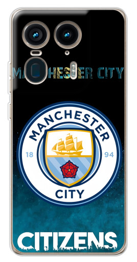Силиконовый чехол с изображением "Man City Zens" для Motorola Edge 50 Ultra