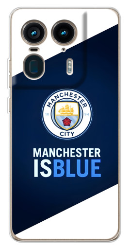 Чехол с принтом "Manchester is Blue" для Motorola Edge 50 Ultra