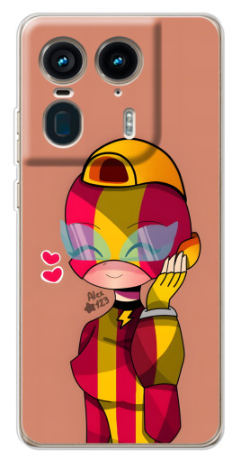 Чехол с картинкой "Милая MAX" для Motorola Edge 50 Ultra