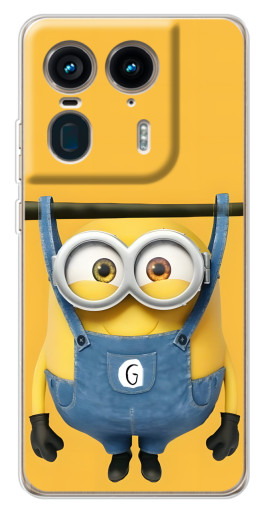 Силиконовый чехол с изображением "Миньон повис" для Motorola Edge 50 Ultra
