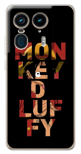 Силиконовый чехол с изображением "Monky d Luffy" для Motorola Edge 50 Ultra