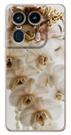 Чехол с принтом "Нежная орхидея" для Motorola Edge 50 Ultra