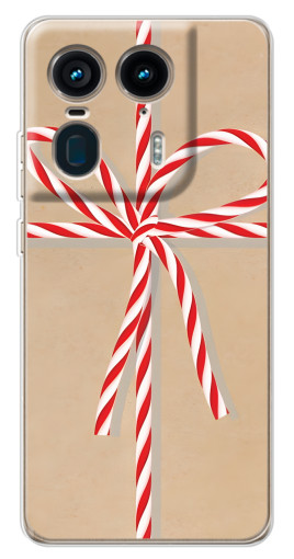 Чехол с картинкой "Новогодний подарок" для Motorola Edge 50 Ultra