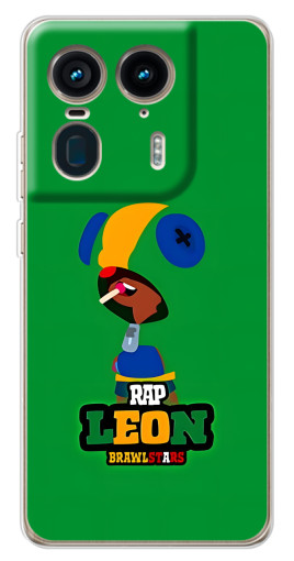 Чехол с картинкой "RAP Leon" для Motorola Edge 50 Ultra