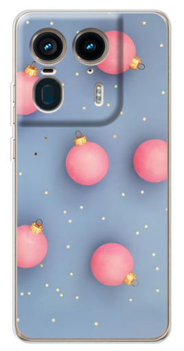 Чехол с картинкой "Розовые шары" для Motorola Edge 50 Ultra