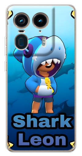 Чехол с принтом "Shark Leon" для Motorola Edge 50 Ultra