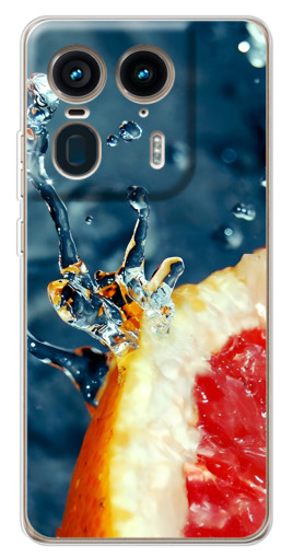 Силиконовый чехол с изображением "Сочный грейпфрут" для Motorola Edge 50 Ultra