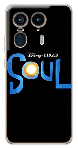 Силиконовый чехол с изображением "Soul" для Motorola Edge 50 Ultra