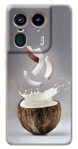 Чехол с печатью "Стакан кокоса" для Motorola Edge 50 Ultra