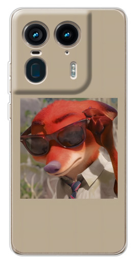 Чехол с картинкой "Стильный Ник" для Motorola Edge 50 Ultra