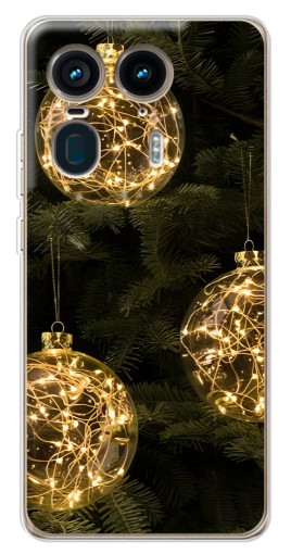 Чехол с печатью "Светящиеся игрушки" для Motorola Edge 50 Ultra