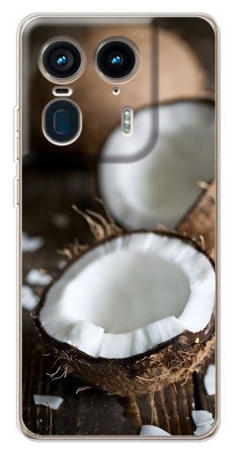 Чехол с картинкой "Свежий кокос" для Motorola Edge 50 Ultra