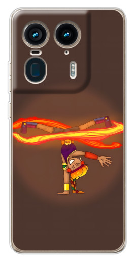 Чехол с картинкой "Танцующая Амбер" для Motorola Edge 50 Ultra
