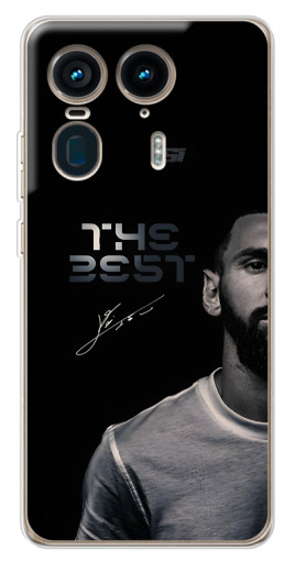 Чехол с принтом "The Best Messi" для Motorola Edge 50 Ultra