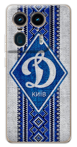 Чехол с печатью "Вышиванка Динамо" для Motorola Edge 50 Ultra
