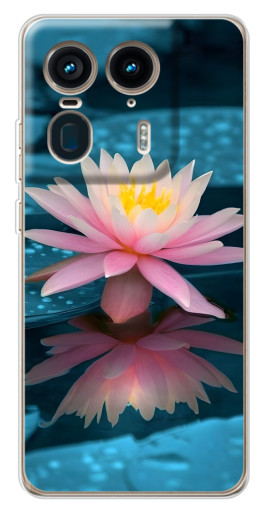 Чехол с принтом "Водяная лилия" для Motorola Edge 50 Ultra