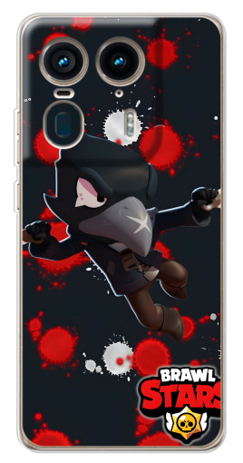 Чехол с картинкой "Ворон Бравл Старс" для Motorola Edge 50 Ultra