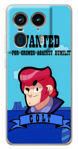 Чехол с картинкой "WANTED COLT" для Motorola Edge 50 Ultra