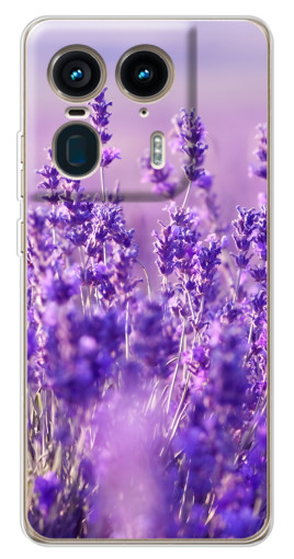 Чехол с картинкой "Яркая лаванда" для Motorola Edge 50 Ultra