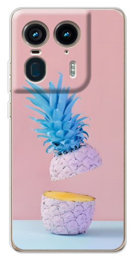 Чехол с печатью "Яркий ананас" для Motorola Edge 50 Ultra
