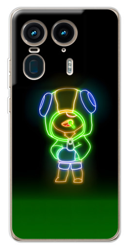 Чехол с картинкой "Яркий Леон" для Motorola Edge 50 Ultra