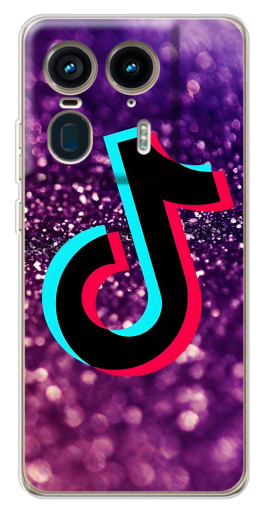 Чехол с печатью "Яркий ТикТок" для Motorola Edge 50 Ultra