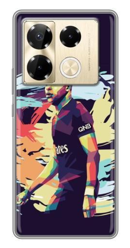Чехол с печатью "ART Mbappe" для Infinix Note 40 Pro