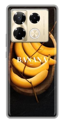 Чехол с картинкой "Banana" для Infinix Note 40 Pro