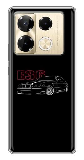Чехол с принтом "BMW E36" для Infinix Note 40 Pro