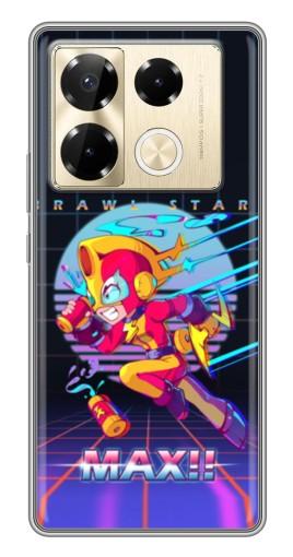 Чехол с печатью "Brawl MAX" для Infinix Note 40 Pro