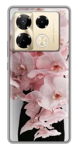 Чехол с печатью "Букет орхидеи" для Infinix Note 40 Pro