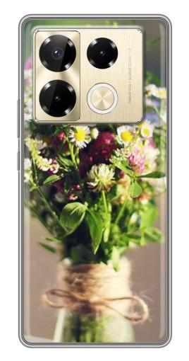 Чехол с принтом "Букет полевых цветов" для Infinix Note 40 Pro