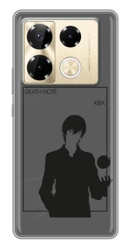 Чехол с принтом "Death Note Кира" для Infinix Note 40 Pro