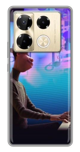 Чехол с печатью "Джейми Фокс" для Infinix Note 40 Pro
