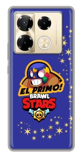 Чехол с печатью "El Primo в маске" для Infinix Note 40 Pro