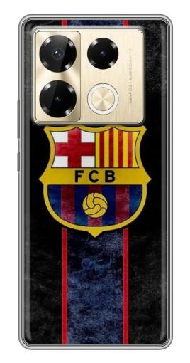 Чехол с печатью "FCB" для Infinix Note 40 Pro