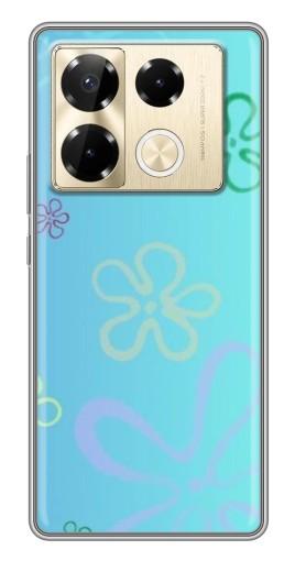 Силиконовый чехол с изображением "Фон" для Infinix Note 40 Pro