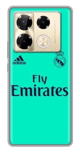 Силиконовый чехол с изображением "Форма Реала" для Infinix Note 40 Pro