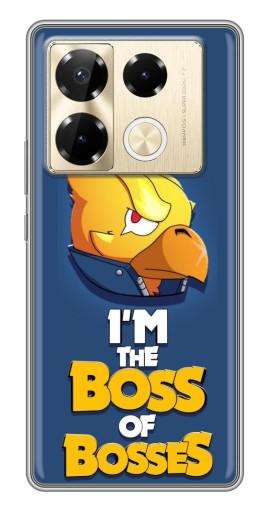 Чехол с картинкой "Gold Boss" для Infinix Note 40 Pro